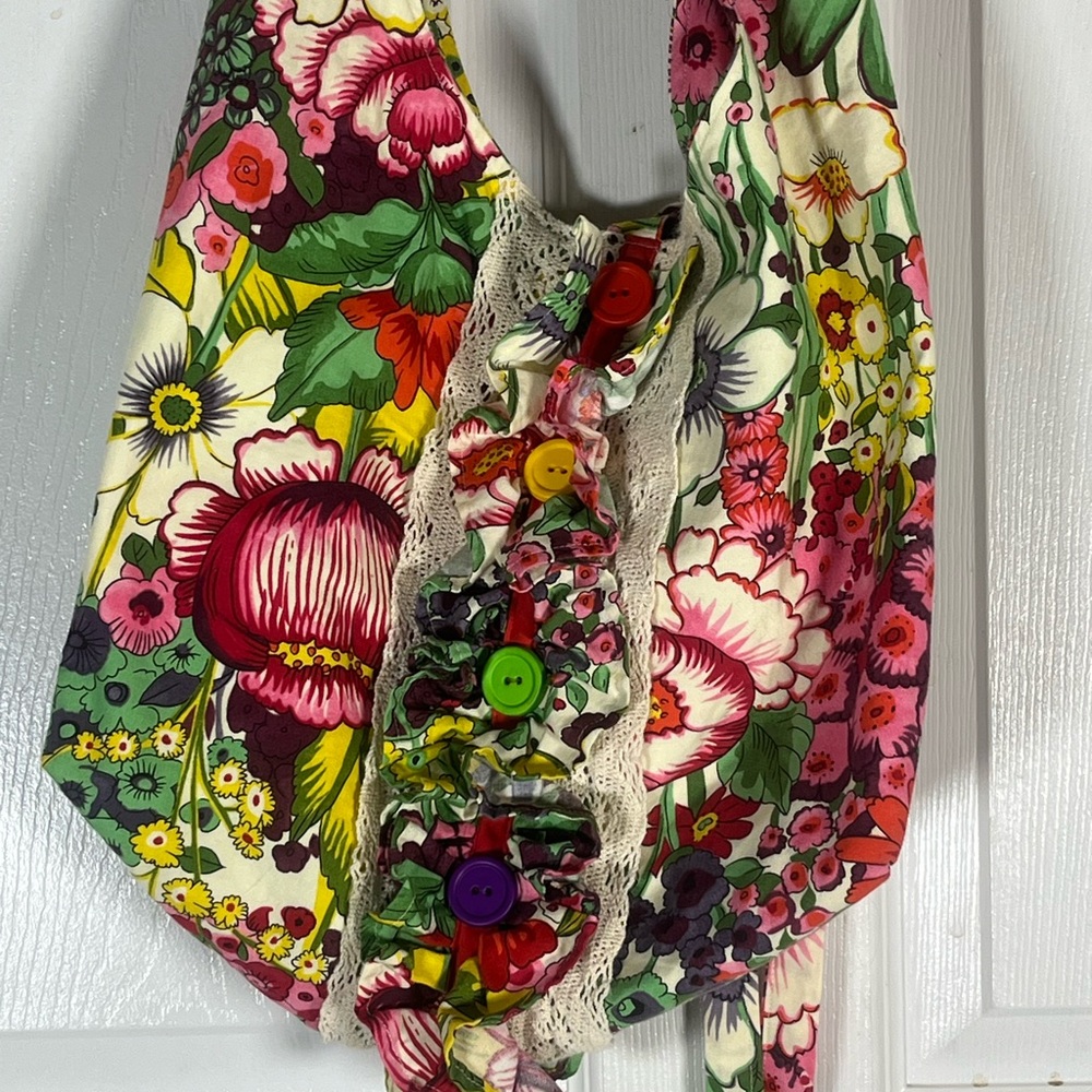 Source Unknown Multicolor Floral Shoulder Bag - Picture 3 of 5